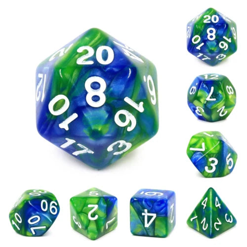 Foam Brain Games Planet Earth RPG Dice Set
