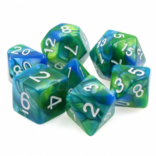 Foam Brain Games Planet Earth RPG Dice Set
