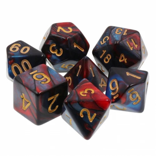Foam Brain Games Blue Blood RPG Dice Set
