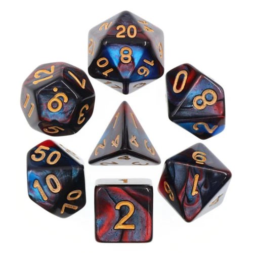 Foam Brain Games Blue Blood RPG Dice Set
