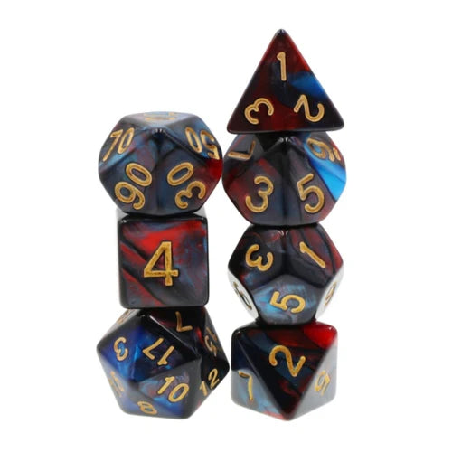 Foam Brain Games Blue Blood RPG Dice Set