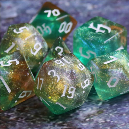 Foam Brain Games Tranquil World RPG Dice Set