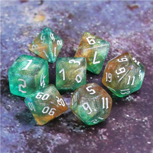 Foam Brain Games Tranquil World RPG Dice Set
