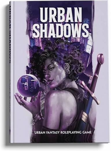 Urban Shadows RPG Second Edition Core Rulebook (Hardcover) and MC Screen Notepad Bundle