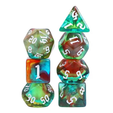 Foam Brain Games Wind Elves RPG Dice Set