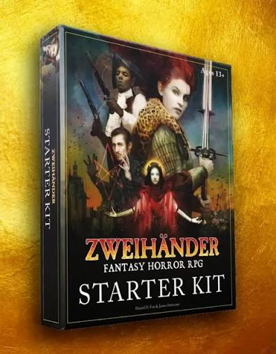 Zweihander Fantasy Horror RPG Starter Kit