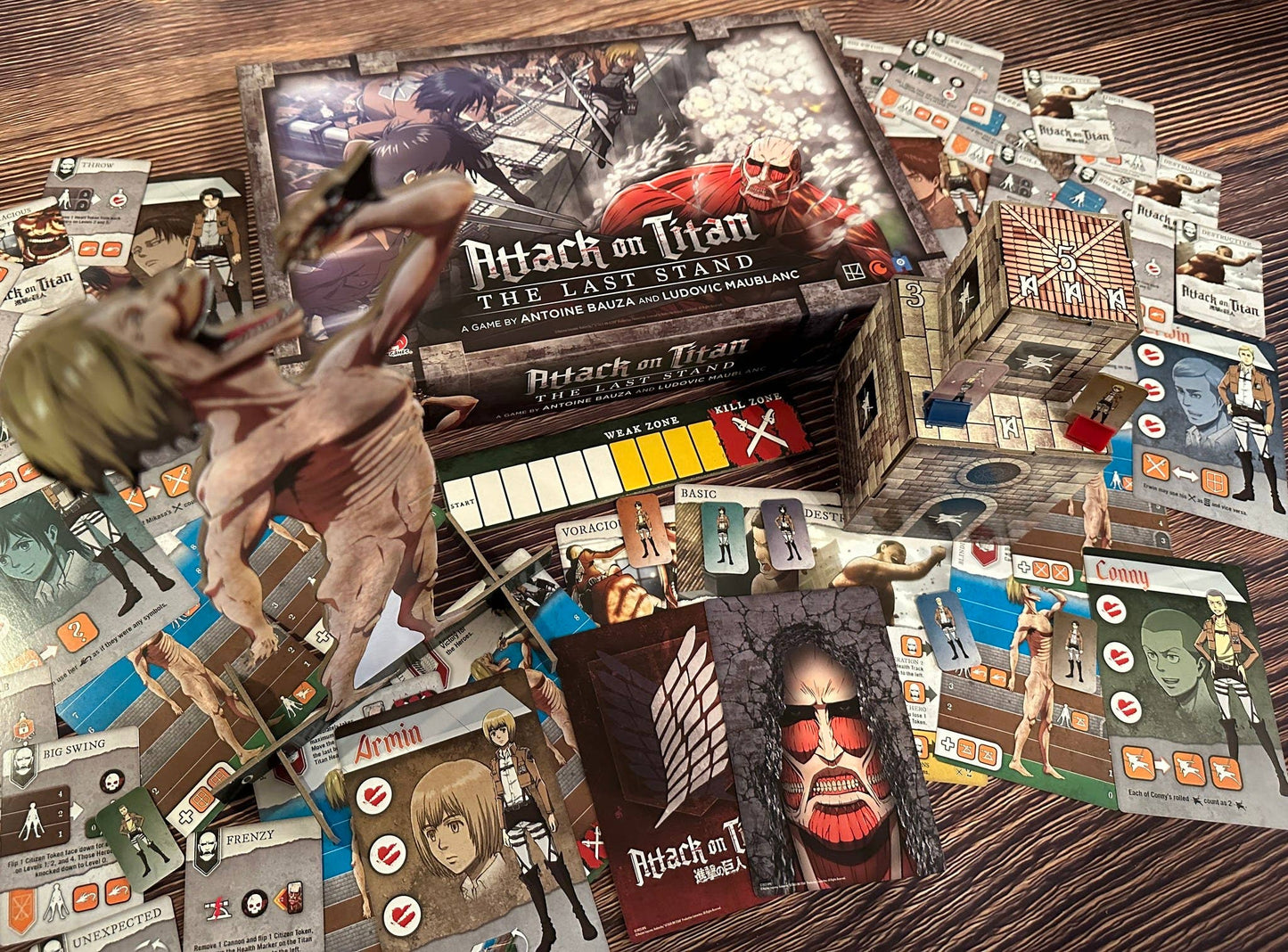 Attack on Titan: The Last Stand Board Game