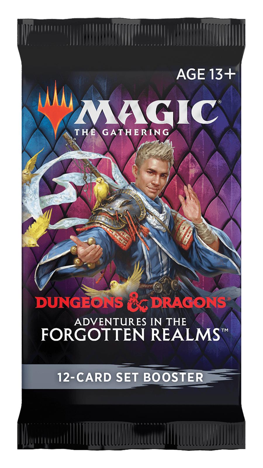 Magic The Gathering Adventures in the Forgotten Realms Set Booster Pack