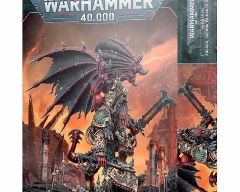 Warhammer 40,000 World Eaters Angron Daemon Primarch of Khorne