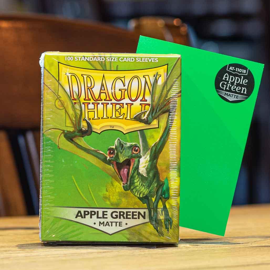 Dragon Shield Matte Apple Green Sleeves 100ct