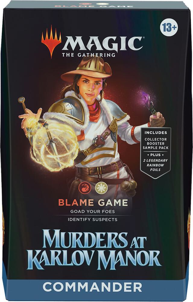 Magic: The Gathering Murders at Karlov Manor Commander Deck: Blame Game