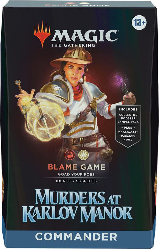 Magic: The Gathering Murders at Karlov Manor Commander Deck: Blame Game