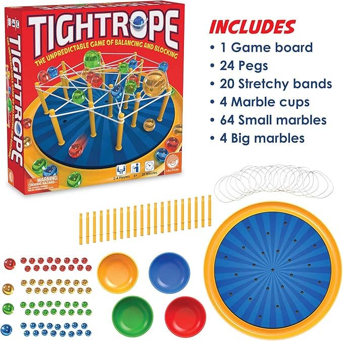 Tightrope Strategy Board Game