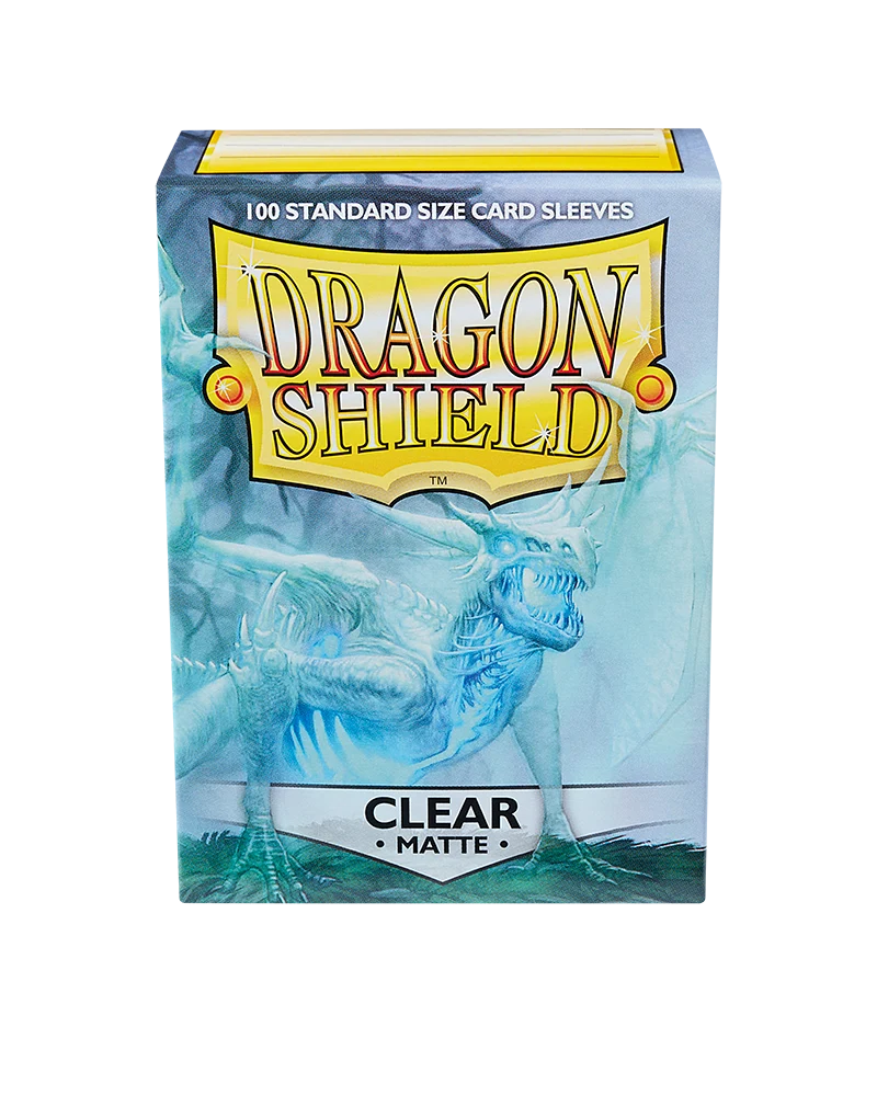 Dragon Shield Matte Clear Sleeves 100ct
