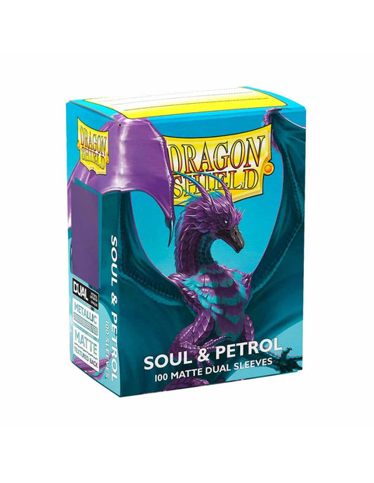 Dragon Shield Matte Dual Soul & Petrol Sleeves 100ct