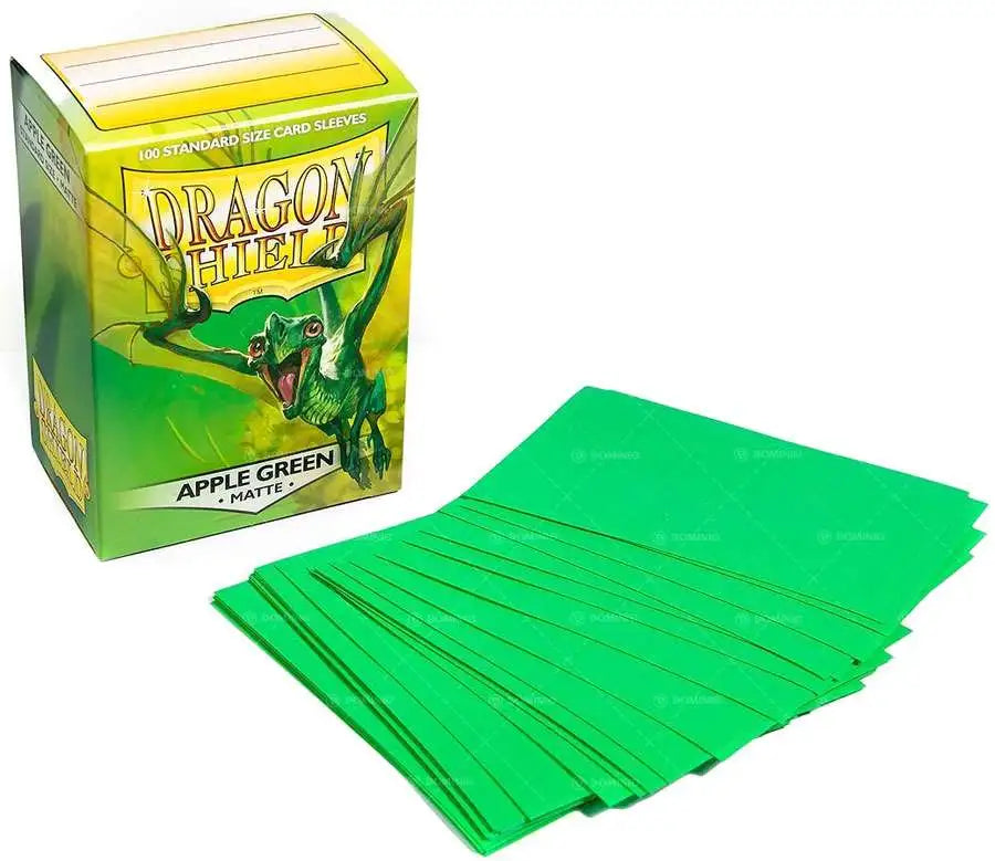 Dragon Shield Matte Apple Green Sleeves 100ct