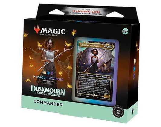 Magic: The Gathering Duskmourn: House of Horror Commander Deck – Miracle Worker