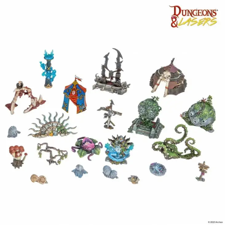 Dungeons & Lasers: Assorted Terrain: Pathfinder Terrain: City of Absolom
