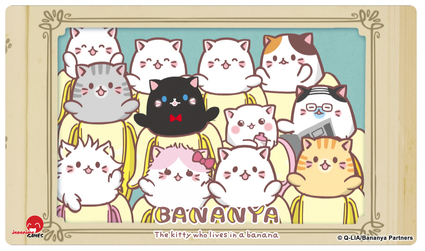 Officially Licensed Bananya Family Playmat