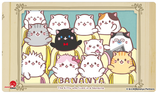 Officially Licensed Bananya Family Playmat