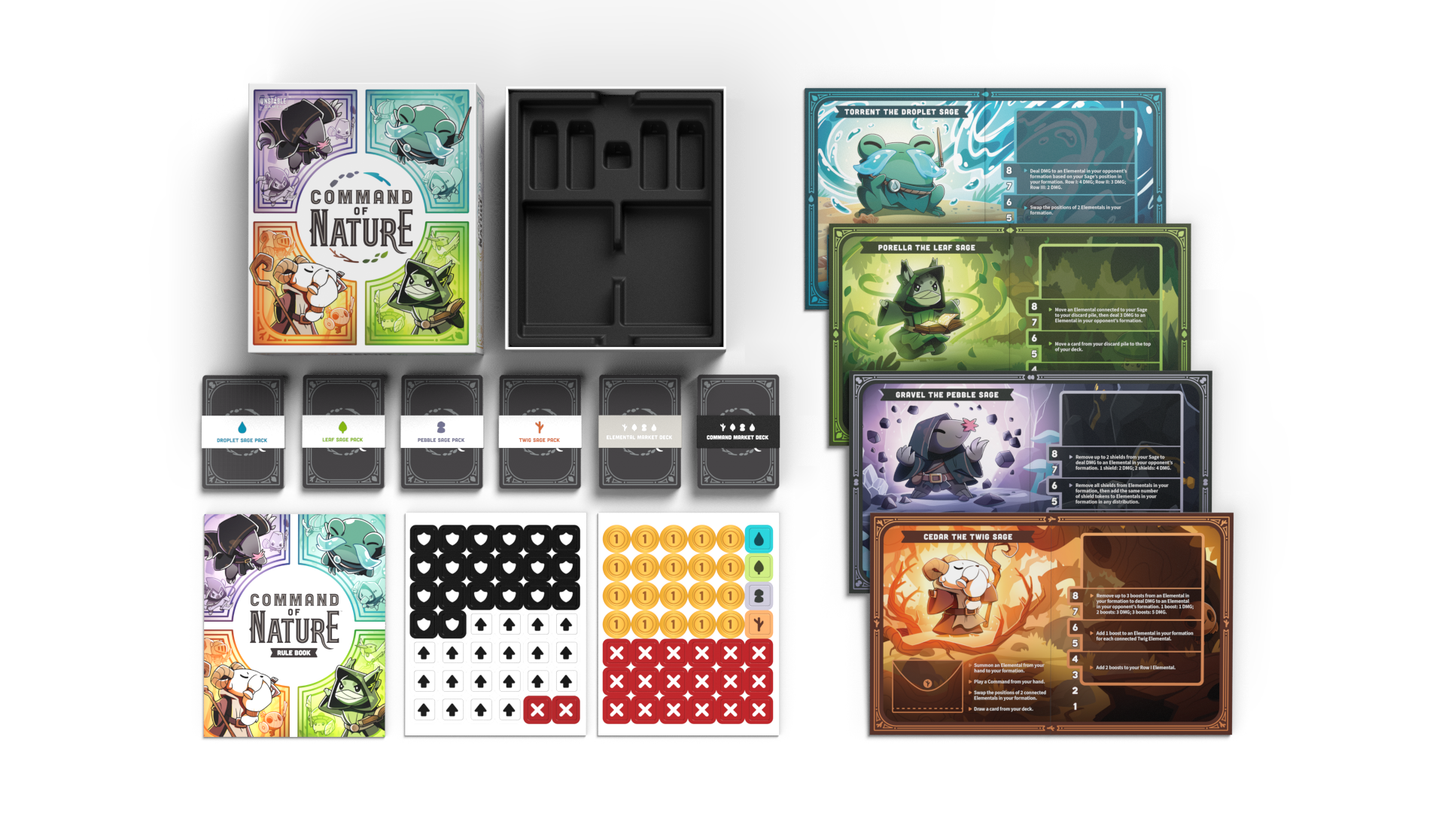 Command of Nature Strategy Board Game