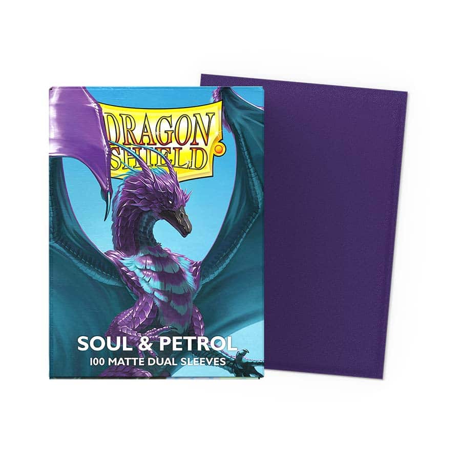 Dragon Shield Matte Dual Soul & Petrol Sleeves 100ct