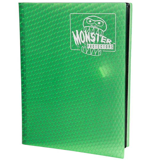 Monster Binder 9 Pocket Trading Card Album Holo Green