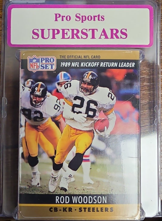Pro Sports Superstars Football Card Blister Pack