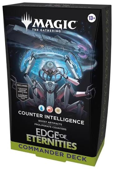 Magic The Gathering Edge of Eternities Commander Deck Counter Intelligence