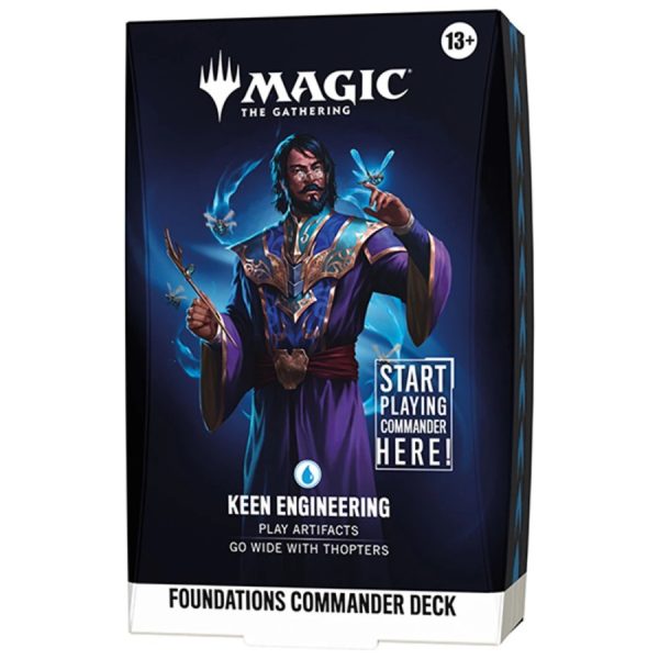 Magic The Gathering Foundations Commander Deck Keen Engineering