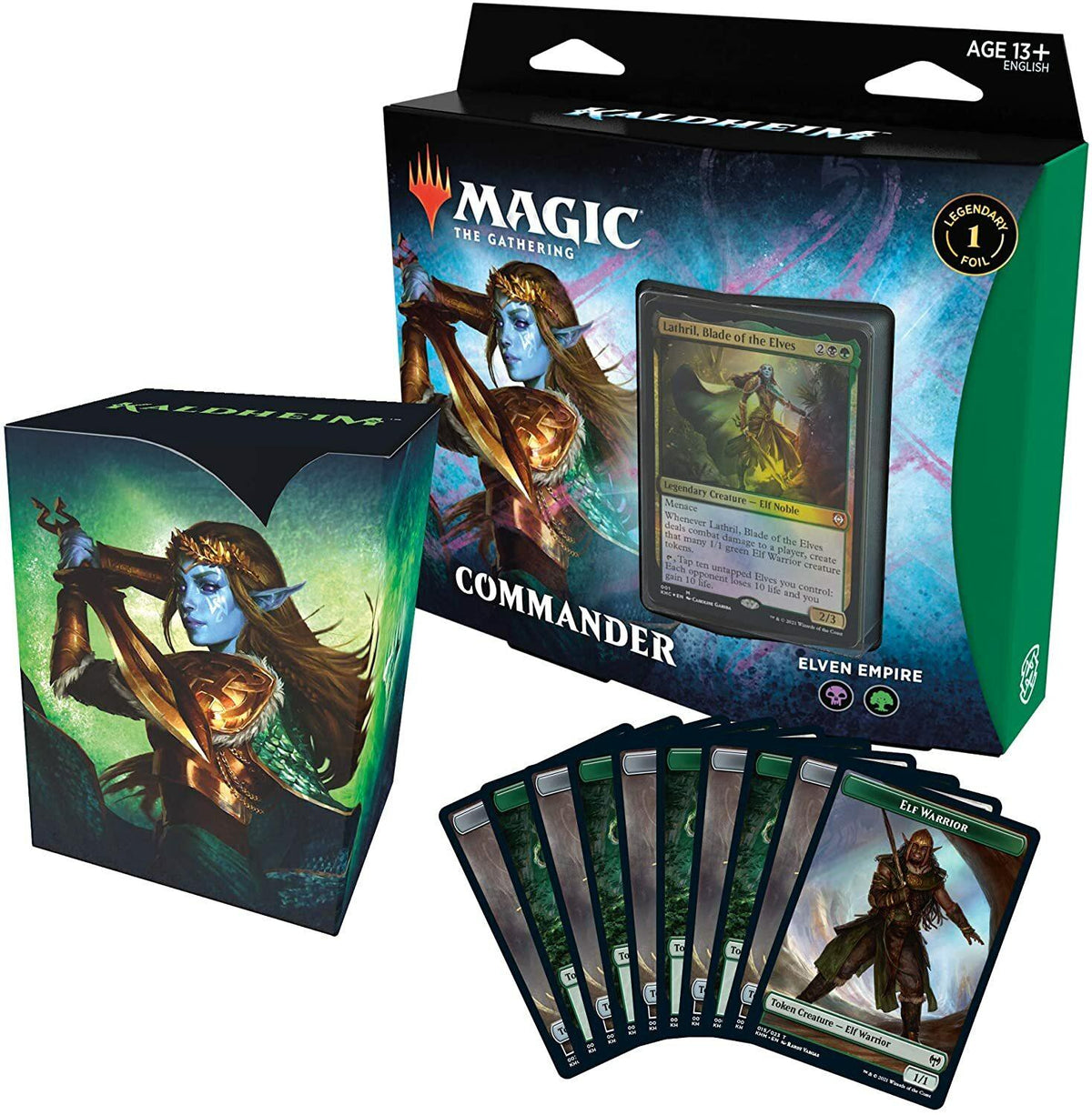 Magic The Gathering Kaldheim Elven Empire Commander Deck