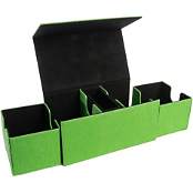 Legion Sentinel Duo Deck Box GREEN 200 Plus Double Sleeved Cards