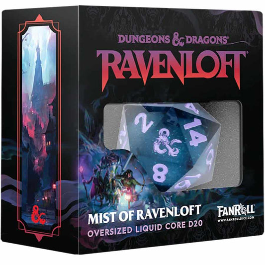 Dungeons & Dragons Mists of Ravenloft Oversized Liquid Core D20