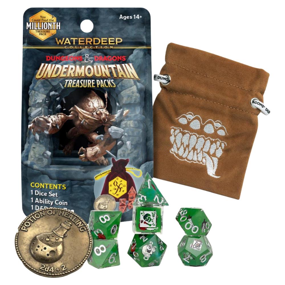 Dungeons & Dragons Undermountain Treasure Packs