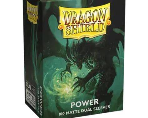 Dragon Shield Power Matte Dual Standard Size Sleeves 100ct