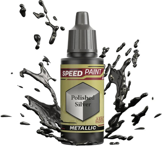 The Army Painter Speedpaint Polished Silver 18 ml