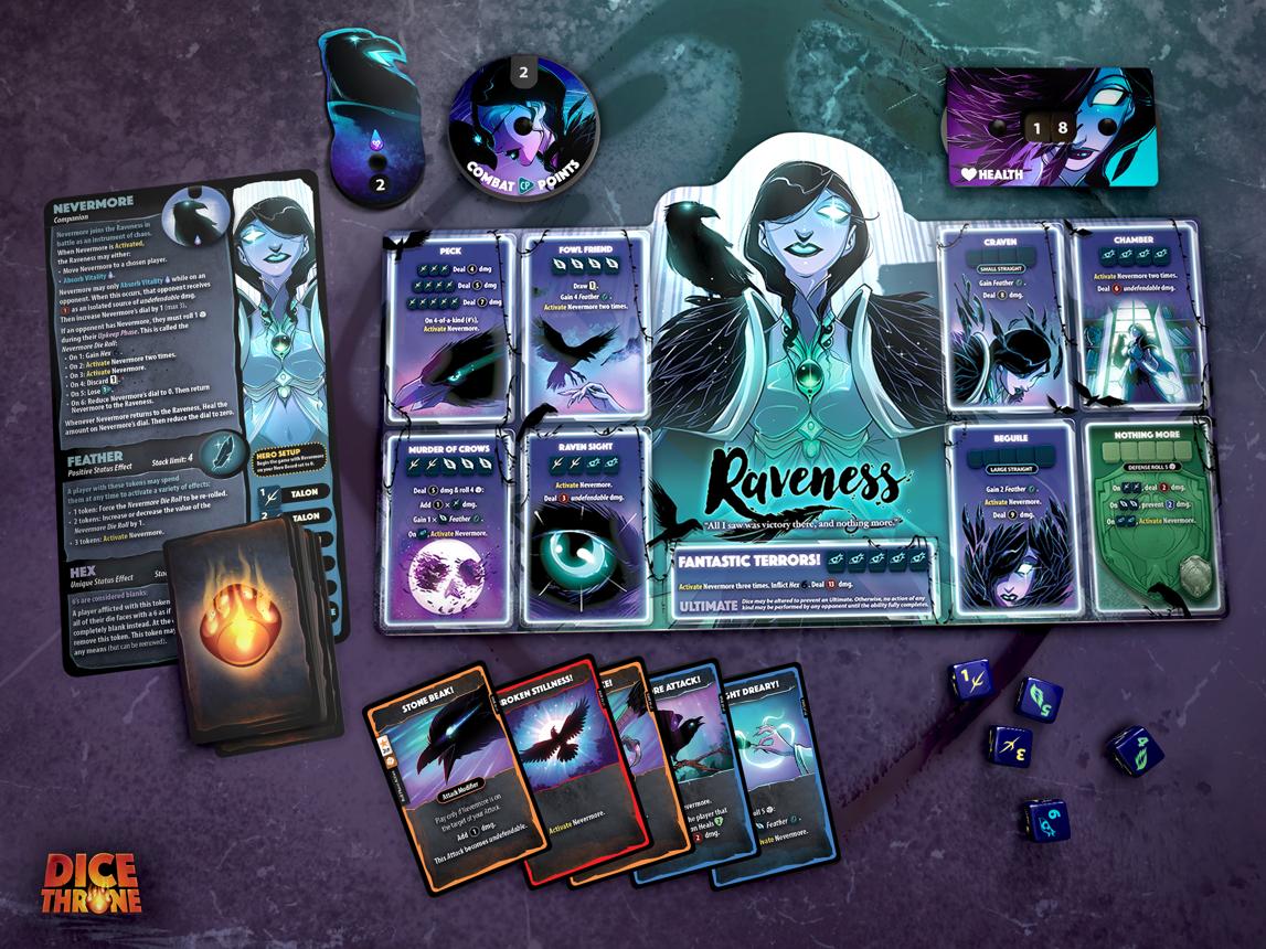 DICE THRONE HERO PACK - raveness