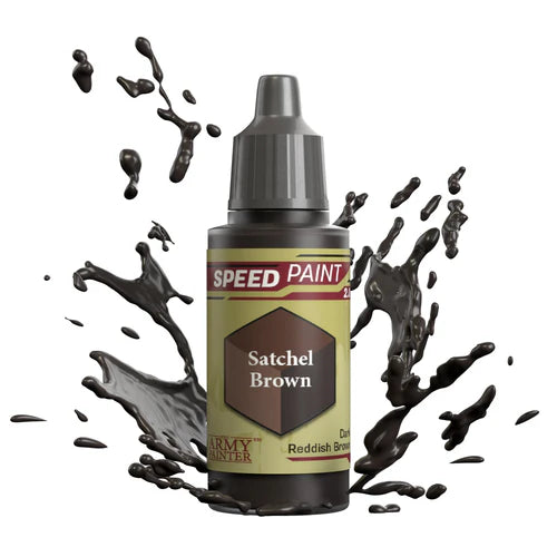 The Army Painter Speedpaint Satchel Brown 18 ml
