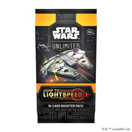 Star Wars Unlimited Jump to Lightspeed Booster Pack