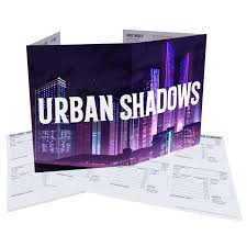 Urban Shadows RPG Second Edition Core Rulebook (Hardcover) and MC Screen Notepad Bundle