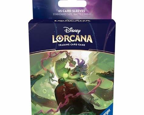 Disney Lorcana Archazia’s Island Ursula Card Sleeves 65ct
