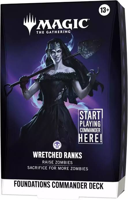Magic The Gathering Foundations Commander Deck Wretched Ranks