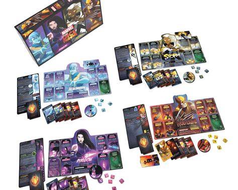 Marvel X-Men Dice Throne Box 1: Iceman, Psylocke, Storm & Wolverine
