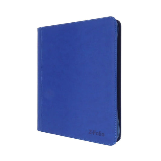Z-Folio 9 Pocket LX Toploader Binder Blue