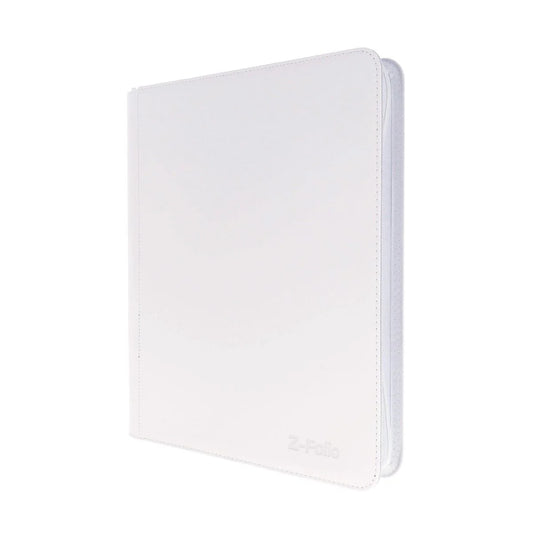 Z-Folio 9-Pocket LX Toploader Binder White