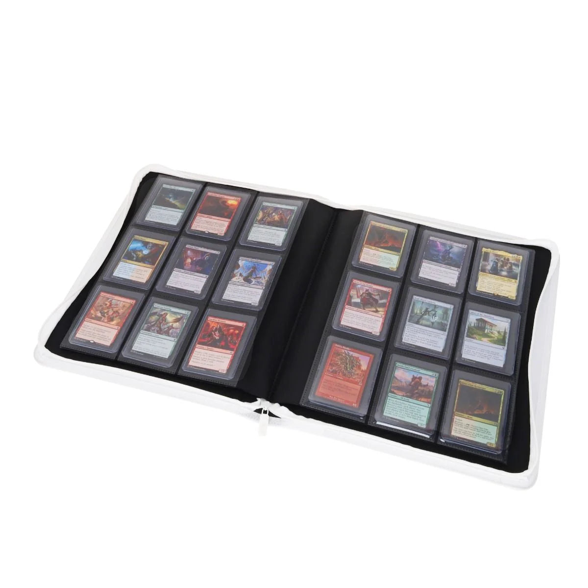 Z-Folio 9-Pocket LX Toploader Binder White